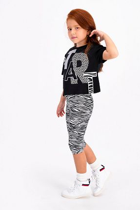 ست بالاتنه و پائین تنه مشکی زنانه بافتنی Rolypoly - کد 91860010