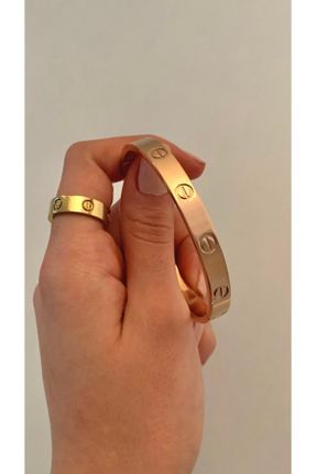 دستبند استیل صورتی زنانه فولاد ( استیل ) کد 713170010