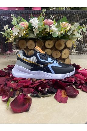 کفش پیاده روی رنگی زنانه میکروفیبر MP - کد 637498407