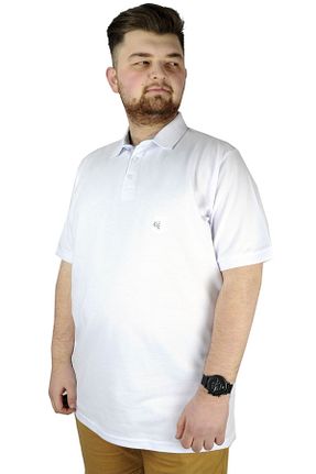 تیشرت سایز بزرگ سفید مردانه سایز بزرگ Modexl - کد 37547789
