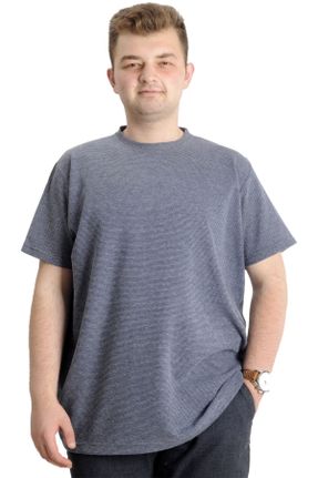 تی شرت طوسی مردانه سایز بزرگ کد 736391635