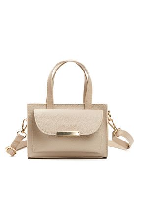 کیف دوشی قهوه ای زنانه چرم مصنوعی Adelina Bags - کد 830189069