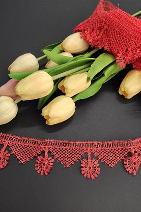 دانتل قرمز Çt Çeyizci Tekstil - کد 88726707