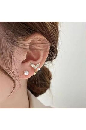 گوشواره جواهر سرمه ای اکریلیک So Much Accesories - کد 835069723