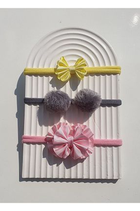 کش سر زرد بچه گانه الاستین kalben accessories - کد 763838319