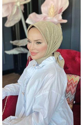 روسری قهوه ای İpek Jakar VALOR - کد 835118104