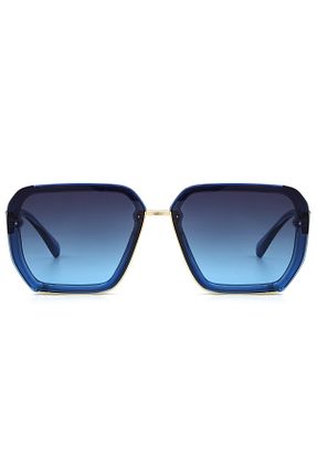 عینک آفتابی آبی زنانه UV400 Zzla - کد 832138923