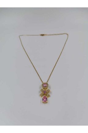 گردنبند استیل ( فولاد ) طلائی زنانه استیل (فولاد) Wibex accessory - کد 835310270