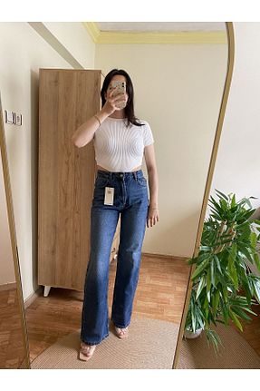 بلوز سفید زنانه ساده Butik - کد 741667846