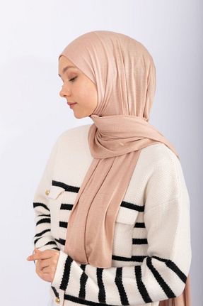 شال زرشکی زنانه ویسکون hijabchi - کد 795878152