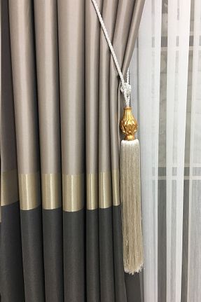 اکسسوری پرده بژ Halis Ticaret - کد 181008810