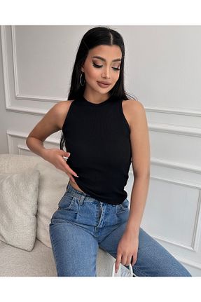 بلوز مشکی زنانه ساده Chicup - کد 835218761