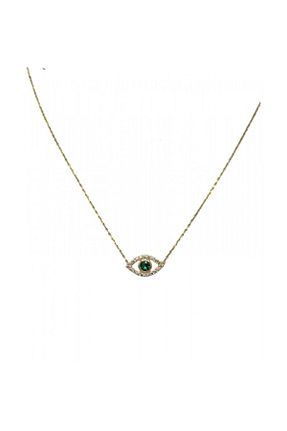 گردنبند نقره طلائی زنانه 925 عیار Luna Argento - کد 835271184
