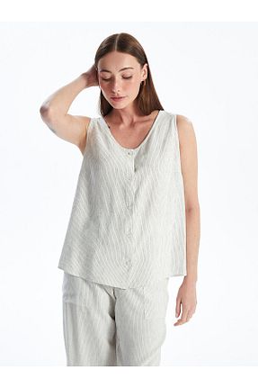 بلوز مشکی زنانه رگولار LC Waikiki - کد 835313362