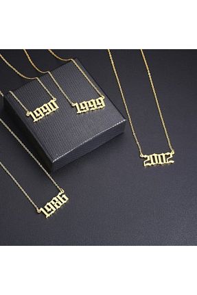 گردنبند نقره طلائی زنانه 925 عیار Nida Jewelry - کد 141607616