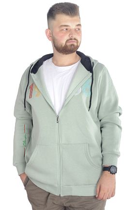 سوئیشرت سایز بزرگ سبز مردانه سایز بزرگ Modexl - کد 356772873