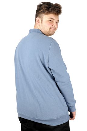 سوئیشرت سایز بزرگ آبی مردانه سایز بزرگ Modexl - کد 158532292