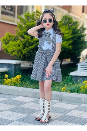 ست بالاتنه و پائین تنه قهوه ای بچه گانه بافتنی Genel Markalar - کد 275381832