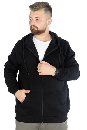 سوئیشرت سایز بزرگ مشکی مردانه سایز بزرگ Modexl - کد 50291940
