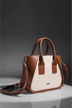 کیف دوشی قهوه ای زنانه چرم مصنوعی Rimense - کد 808062952