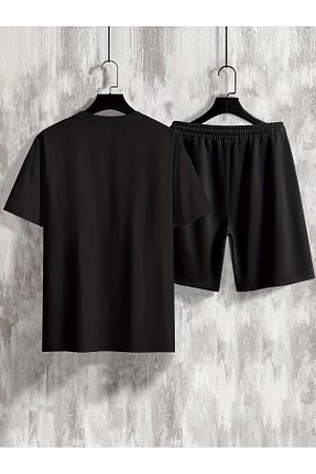 شلوارک و برمودا مشکی زنانه اورسایز Moda Glo - کد 834966894