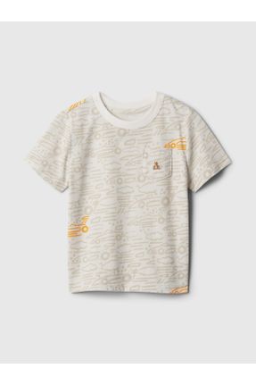 تی شرت طوسی بچه گانه رگولار کد 812819826