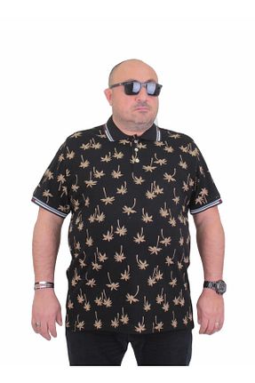 تیشرت سایز بزرگ مشکی مردانه T-Shirt MocGrande - کد 834997237
