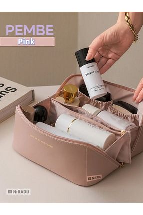 کیف آرایش صورتی Nikadu - کد 835031953