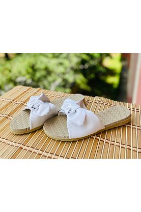 دمپائی سفید زنانه پارچه ای NevaYy collection - کد 835034618