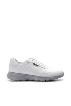 کفش لوفر سفید مردانه چرم طبیعی پاشنه کوتاه ( 4 - 1 cm ) کد 162314208