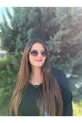 عینک آفتابی مشکی زنانه UV400 GÖKRA - کد 806133569