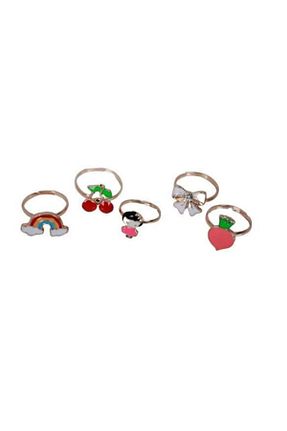 انگشتر جواهر رنگی بچه گانه adana avm - کد 820440411