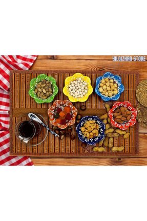 کاسه و بشقاب دکوراتیو رنگی سرامیک Yıldızhan Store - کد 735877274