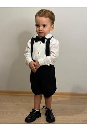 ست بالاتنه و پائین تنه مشکی بچه گانه بافتنی bohemiankids baby wear - کد 793741135