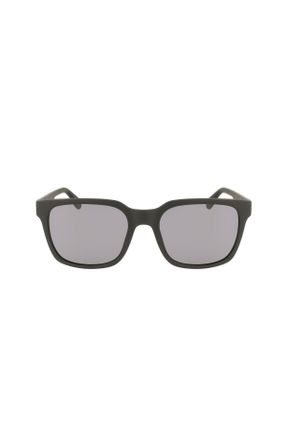 عینک آفتابی مشکی زنانه 55 UV400 پلاستیک سایه روشن مستطیل کد 267740019