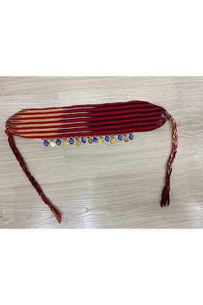 دستمال گردن قرمز زنانه پنبه ای DİNÇLER TEKSTİL - کد 822272370