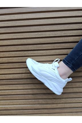 کفش اسنیکر صورتی زنانه بند دار Puma - کد 835382851
