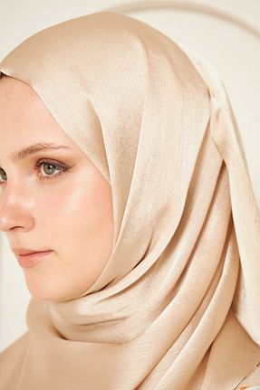 شال بژ زنانه پلی استر Şehr-i Şal İstanbul - کد 738834907