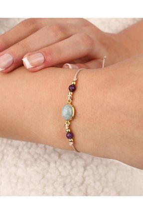 دستبند نقره رنگی زنانه 925 عیار MEKS JEWELS - کد 833065712