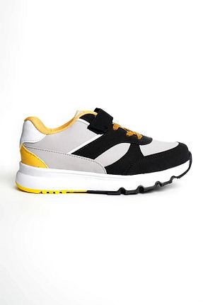 کفش اسنیکر زرد بچه گانه بند دار Spor Model - کد 812915674