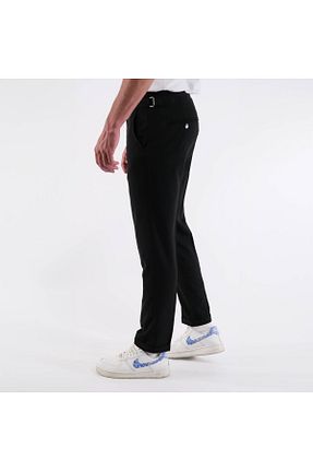 شلوار مشکی مردانه پنبه - پلی استر - الاستین GLR - کد 828107293