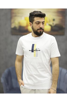 تیشرت سفید مردانه اسلیم فیت pooll park - کد 835496717