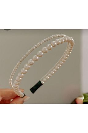 تاج سفید زنانه مروارید Stilo - کد 830574732