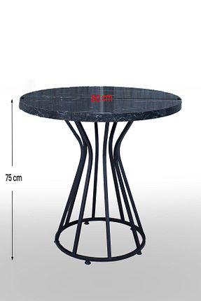 میز آشپزخانه مشکی چوب NUR METAL - کد 823747220