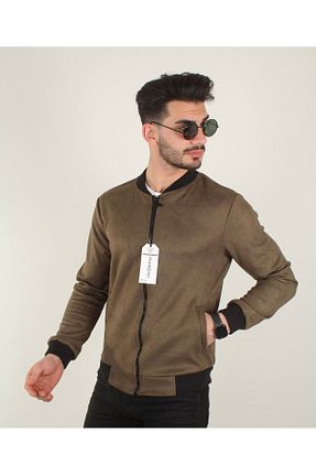 کت سایز بزرگ خاکی مردانه نبوک Genel Markalar - کد 800737841
