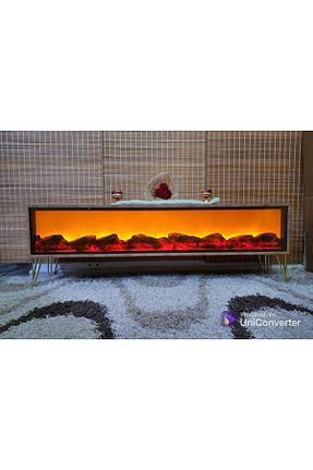 میز و پایه تلویزیون قهوه ای MDF Butik - کد 808454308