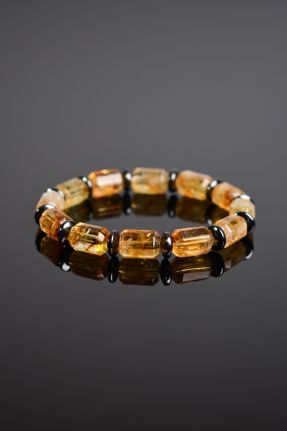 دستبند جواهر مشکی زنانه کد 835494170