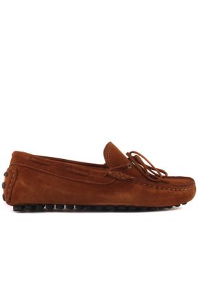 کفش کلاسیک قهوه ای مردانه جیر پاشنه کوتاه ( 4 - 1 cm ) پاشنه ساده کد 6391631