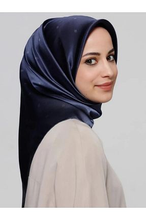 روسری سرمه ای ساتن Armine - کد 835568213