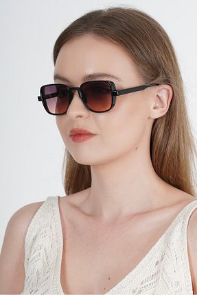 عینک آفتابی سفید زنانه UV400 LOOKUP NEW - کد 834265125